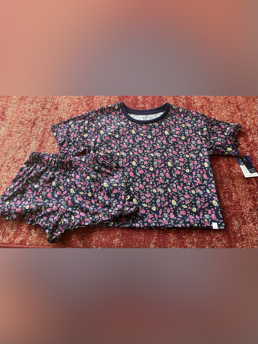 GAP Kids Girl’s Pajama Set Size 8 NEW Flower Print